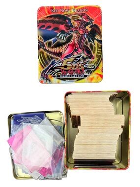 Yu-Gi-Oh! Red Nova Dragon box with 200+ Cards & covers 🐉🐲